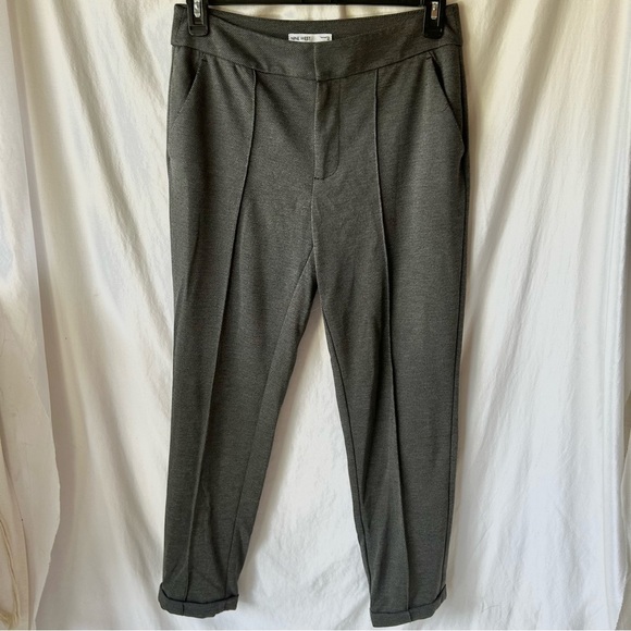 Nine West Gray Dress Pants Tailored Classic women’s size 10 - Picture 1 of 4
